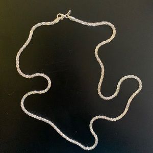 Ultra Fine Sterling Silver Necklace. ✨